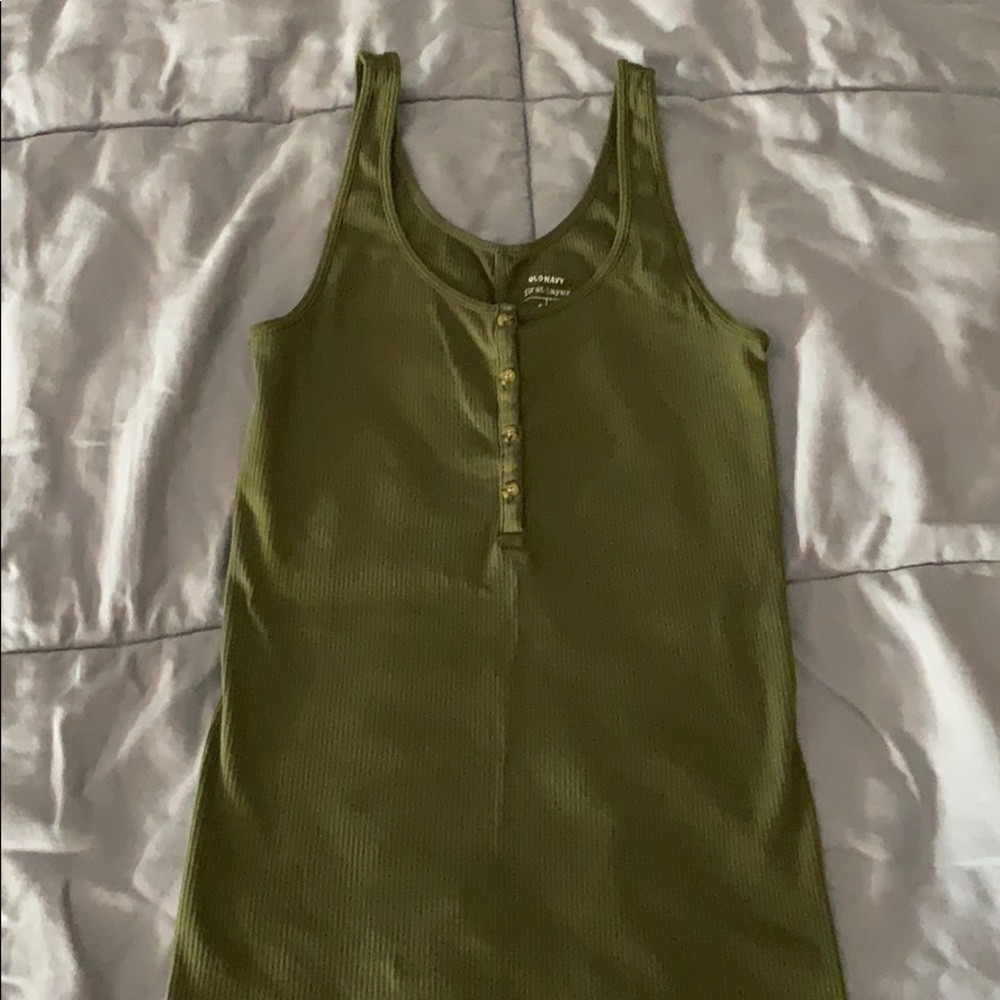 Olive green tank